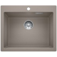 Fregadero bajo encimera BLANCO PLEON 6 TARTUFO. 521686. Una cubeta, Crema. Para mueble de 70 cm